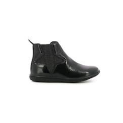 Chaussures-Chaussures fille 23-38-KICKERS Boots Vermillon noir