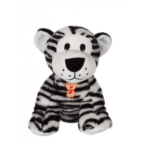 Gipsy Toys - Savanoos Sonore - Tigre Blanc - 15 cm - Noir & Blanc NOIR 1 - vertbaudet enfant 