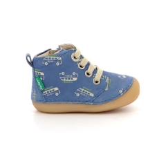 Chaussures-KICKERS Bottillons Sonizip bleu