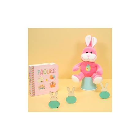 Gipsy Toys - Les Copains de Pâques Musicaux - 15 cm - Lapin Rose ROSE 2 - vertbaudet enfant 