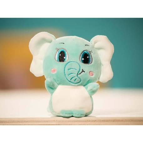 Gipsy Toys - Elephant Skippy - Collectimals  - 10 cm - Bleu BLEU 3 - vertbaudet enfant 