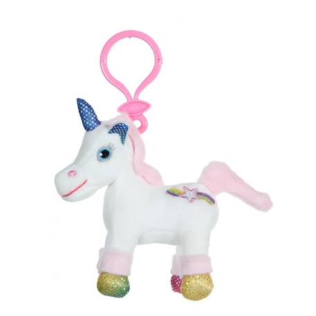 Gipsy Toys - Porte-clés - Licorne Lica Bella 10 cm - Blanc Rose BLANC 1 - vertbaudet enfant 