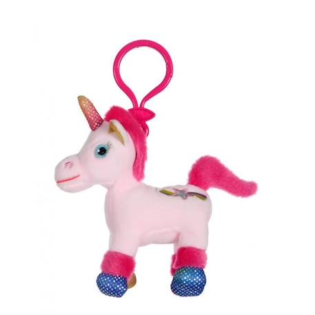 Gipsy Toys - Porte-clés - Licorne Lica Bella 10 cm - Rose ROSE 1 - vertbaudet enfant 