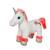 Gipsy Toys - Peluche Lica Bella Sonore - 22 cm - Blanc  & Rose Corail BLANC 2 - vertbaudet enfant 