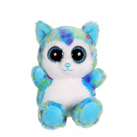 Gipsy Toys - Brilloo Friends - Husky Igloo - 13 cm  - Bleu BLEU 1 - vertbaudet enfant 
