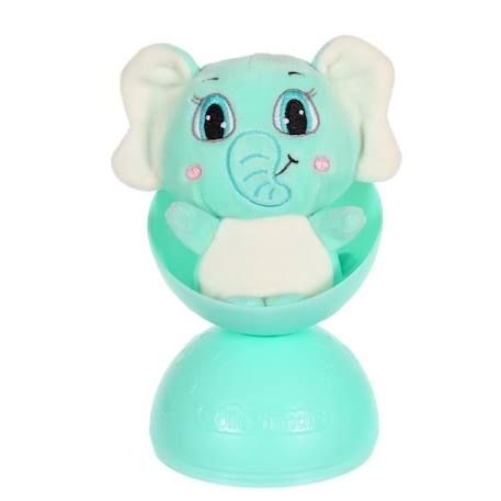 Gipsy Toys - Elephant Skippy - Collectimals  - 10 cm - Bleu BLEU 2 - vertbaudet enfant 