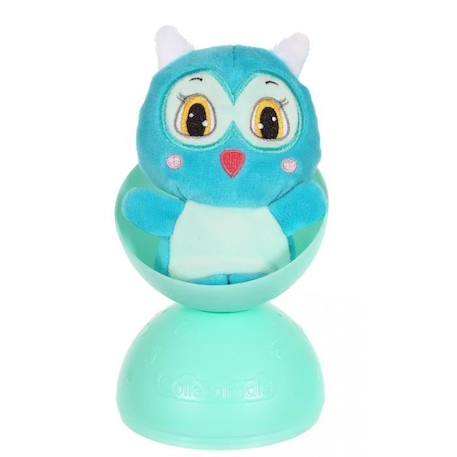 Gipsy Toys - Chouette Skye - Collectimals  - 10 cm - Bleu BLEU 2 - vertbaudet enfant 