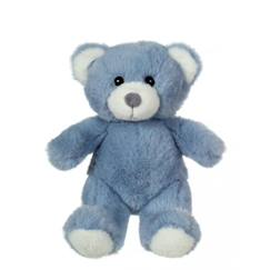 Jouet-Premier âge-Gipsy Toys - Ours Trendy - L'Ours en Peluche à Câliner - 15 cm - Bleu  Jeans