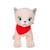 Gipsy Toys - Fun kitties Sonores - 17 cm - Beige Foulard Rouge BEIGE 3 - vertbaudet enfant 