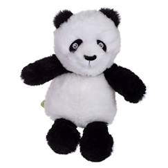 Jouet-Gipsy Toys - Panda Econimals - Peluche Eco-Responsable - 15 cm - Noir & Blanc