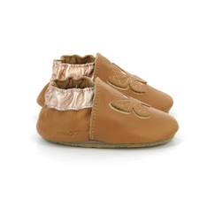 Chaussures-Chaussures fille 23-38-Chaussons-ROBEEZ Chaussons Flyinthewindcrp camel