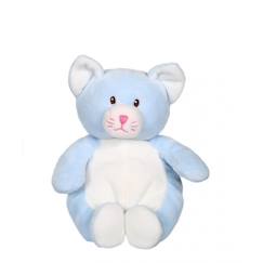 Jouet-Premier âge-Gipsy Toys - Toodoux Chat - Peluche - 15 cm - Bleu