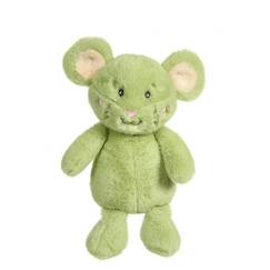 Jouet-Premier âge-Gipsy Toys - Souris Econimals - Peluche Eco-Responsable - 24 cm - Vert