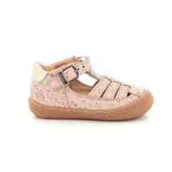 Chaussures-Chaussures fille 23-38-Ballerines, babies-ASTER Salomés Crusile rose