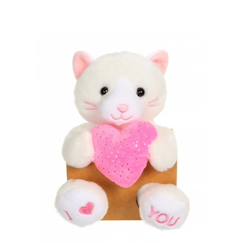 Jouet-Premier âge-Gipsy Toys - Petsy Love - Chat - 14 cm - Beige