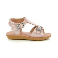 Chaussures-Chaussures fille 23-38-ASTER Sandales Taora argent Fille