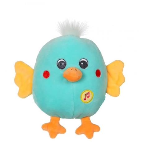 Gipsy Toys - Funny Eggs Sonores - 15 cm - Poussin Bleu & Jaune BLEU 1 - vertbaudet enfant 