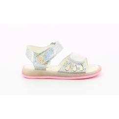 Chaussures-Chaussures fille 23-38-Sandales-MOD 8 Sandales Liboo argent