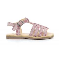 Chaussures-Chaussures fille 23-38-ASTER Sandales Drolote rose