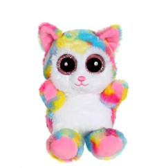 Gipsy Toys - Brilloo Friends - Husky Hooxy - 13 cm  - Jaune & Rose  - vertbaudet enfant