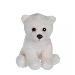 Jouet-Gipsy Toys - P'tit Sauvageons - 15 cm - Ours Blanc