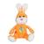 Gipsy Toys - Les Copains de Pâques Musicaux - 15 cm - Lapin Orange ORANGE 1 - vertbaudet enfant 