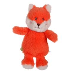 Jouet-Gipsy Toys - Renard Econimals - Peluche Eco-Responsable - 15 cm - Orange