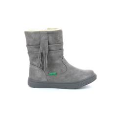Chaussures-KICKERS Boots Rumby gris
