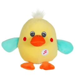 Jouet-Gipsy Toys - Funny Eggs Sonores - 15 cm - Canard Jaune & Bleu