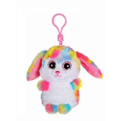 -Gipsy Toys - Porte-clés - Brilloo Friends - Lapin Troody - 9 cm  - Rose & Jaune