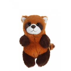 Jouet-Gipsy Toys - P'tits Farouches - Panda - 15 cm -   Roux