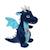 Gipsy Toys - Dragon sonore - 17 cm - Bleu BLEU 3 - vertbaudet enfant 