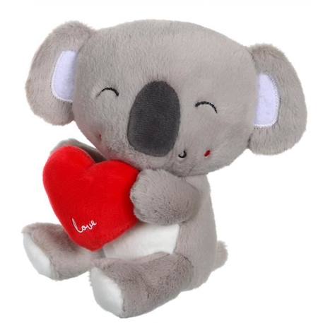 Gipsy Toys - Cuty Love - Peluche - 14 cm - Koala Gris & Rouge GRIS 1 - vertbaudet enfant 