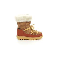 Chaussures-Chaussures fille 23-38-KICKERS Boots Kickneosnow Kid camel