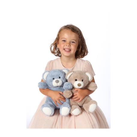 Gipsy Toys - Ours Trendy - L'Ours en Peluche à Câliner - 24 cm - Rose  Poudré BLANC 3 - vertbaudet enfant 