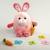 Gipsy Toys - Funny Eggs Sonores - 15 cm - Lapin Rose ROSE 3 - vertbaudet enfant 