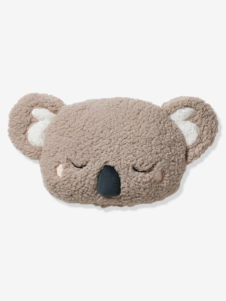 Coussin koala en sherpa gris 3 - vertbaudet enfant 