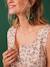 Blouse grossesse motifs fleurs irisés sable 4 - vertbaudet enfant 