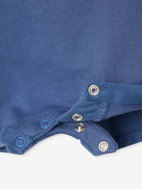 Ensemble bébé T-shirt + salopette short Disney Le Roi Lion Ecru/indigo 7 - vertbaudet enfant 