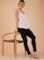 Legging long grossesse en coton bio noir 1 - vertbaudet enfant 
