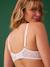 Soutien-gorge dentelle grossesse et allaitement avec armatures blanc 2 - vertbaudet enfant 