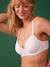 Soutien-gorge dentelle grossesse et allaitement avec armatures blanc 4 - vertbaudet enfant 