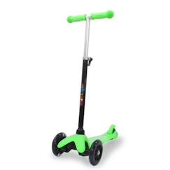 Jouet-Jeux de plein air-Tricycles, draisiennes et trottinettes-Trottinette - JAMARA - Kicklight Rose - Enfant - Vert - 2 roues