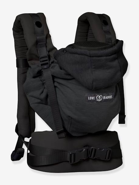 Porte-bébé physiologique HoodieCarrier 2 Black forest+Gris athlétique+Wild camo 1 - vertbaudet enfant 