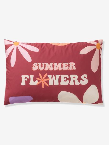 Parure housse de couette et taie d'oreiller IBIZA, avec coton recyclé multicolore 4 - vertbaudet enfant 