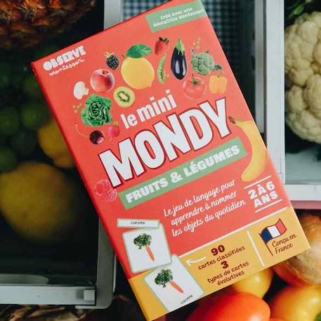 Mini-Mondy Fruits & Légumes ROUGE 2 - vertbaudet enfant 