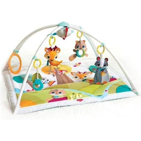 TINY LOVE Tapis de jeu luxe Gymini Into the Forest, avec arches amovibles et jouet musical BLANC 1 - vertbaudet enfant 