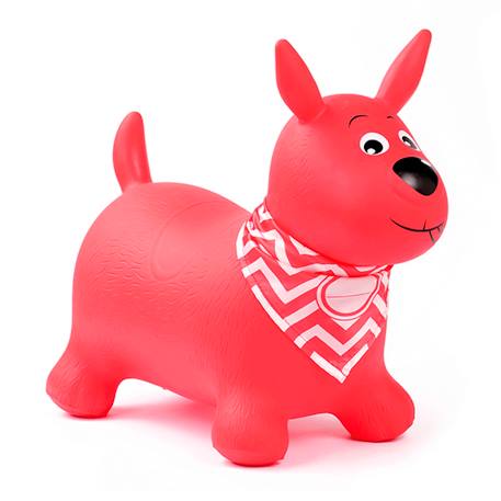Mon animal sauteur LUDI chien bleu+chien rouge+licorne rose 3 - vertbaudet enfant 
