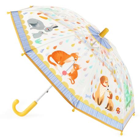 Petit parapluie Maman et bébé DJECO jaune 2 - vertbaudet enfant 