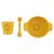 Ensemble repas 3 pièces 1er âge Animal en silicone Mr Dino+Mr Lion 3 - vertbaudet enfant 